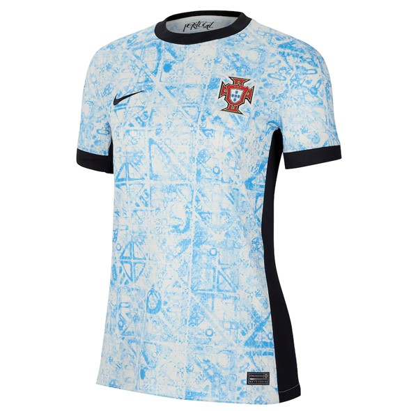 Camiseta Portugal Replica Segunda Ropa Mujer 2024